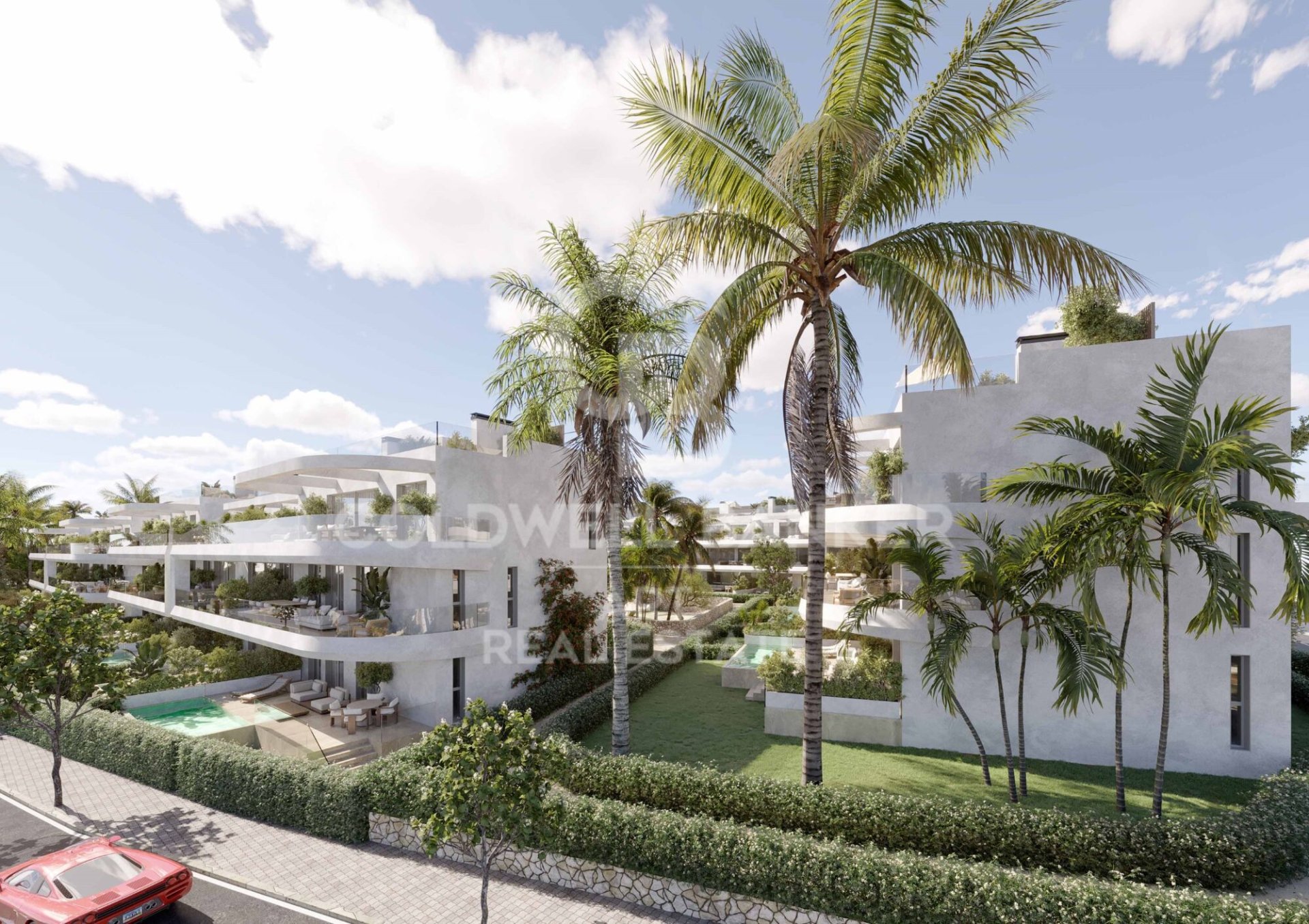 Lägenhet i Estepona, Malaga, Spanien 1 sovrum, 63 kvm. Nr. 158105