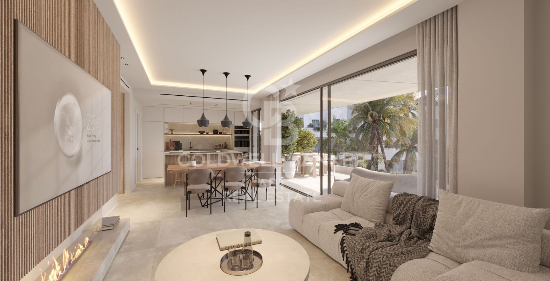 Lägenhet i Estepona, Malaga, Spanien 1 sovrum, 63 kvm. Nr. 158105