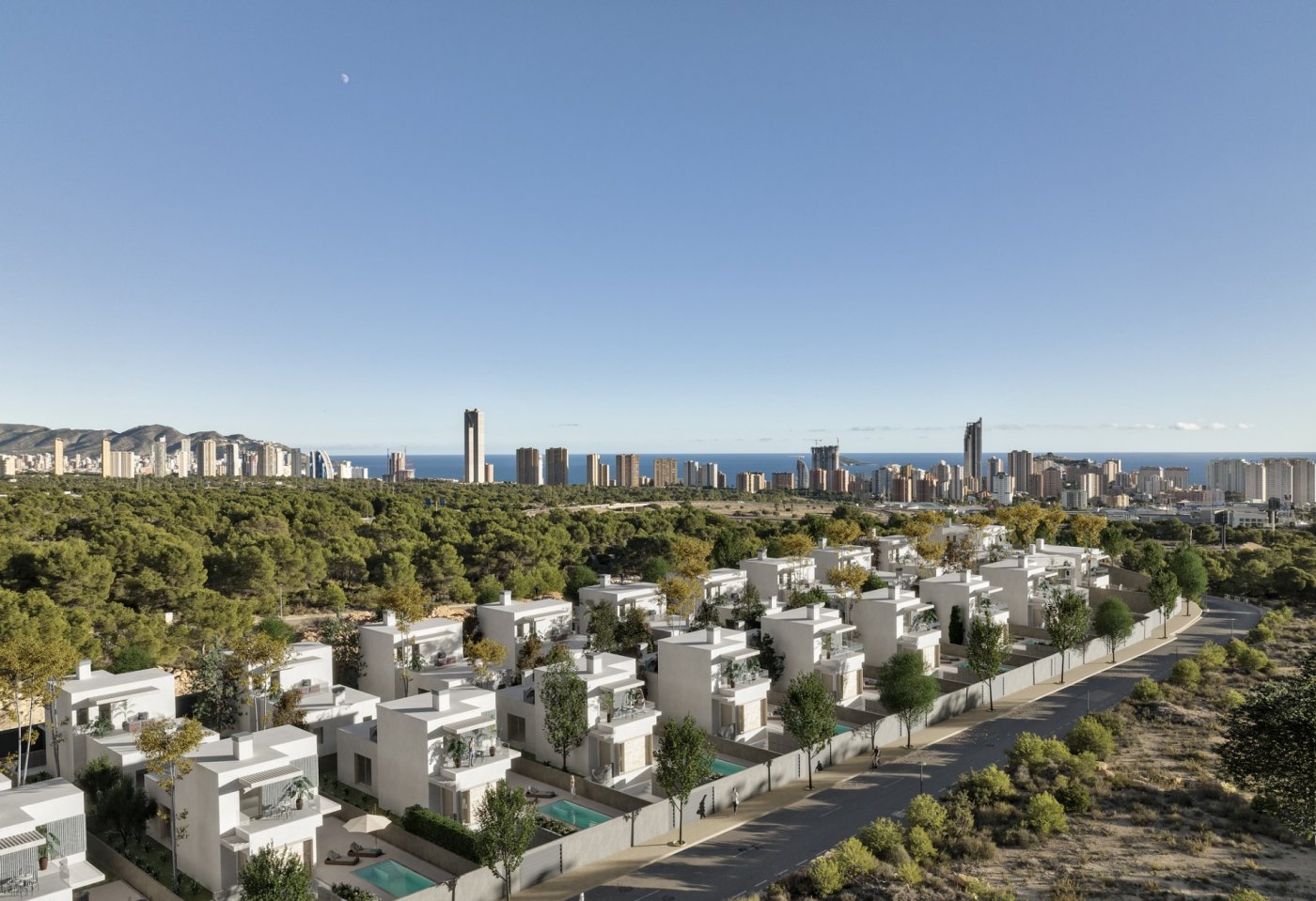 Willa w Finestrat, Alicante, Hiszpania 3 sypialnie, 257 mkw. nr 111238