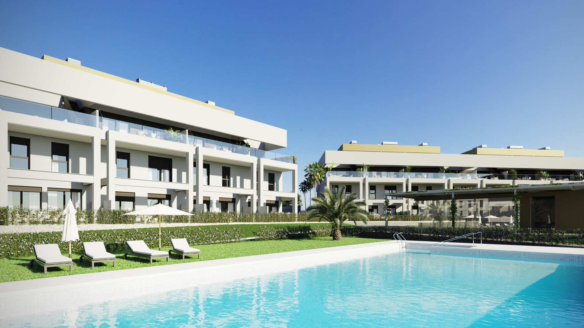 Paritalo Symphony Suites, Cancelada, Malaga, Espanja 3 makuuhuonetta, 94 m2 No. 64274