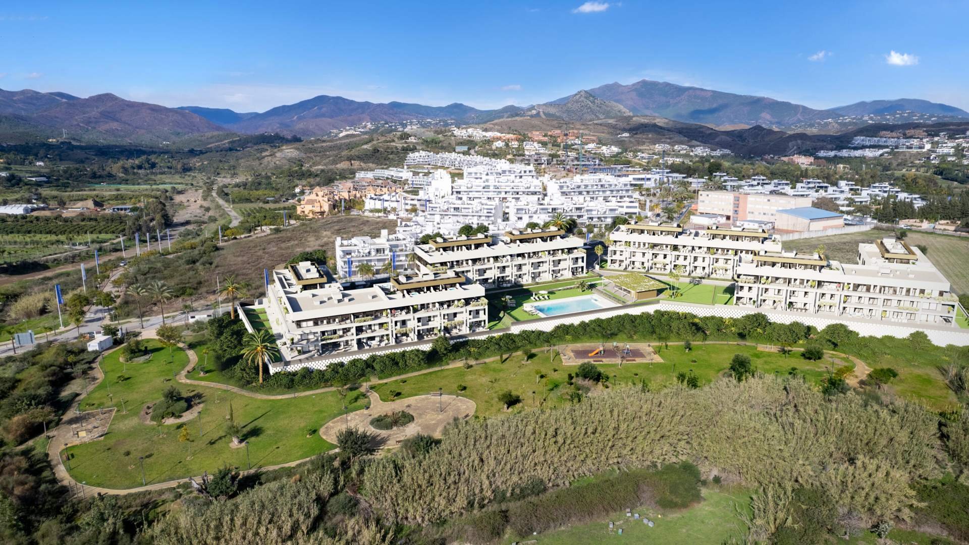 Duplex in Symphony Suites, Cancelada, Malaga, Spa, 3 bedrooms, 98 sq.m. No. 64276