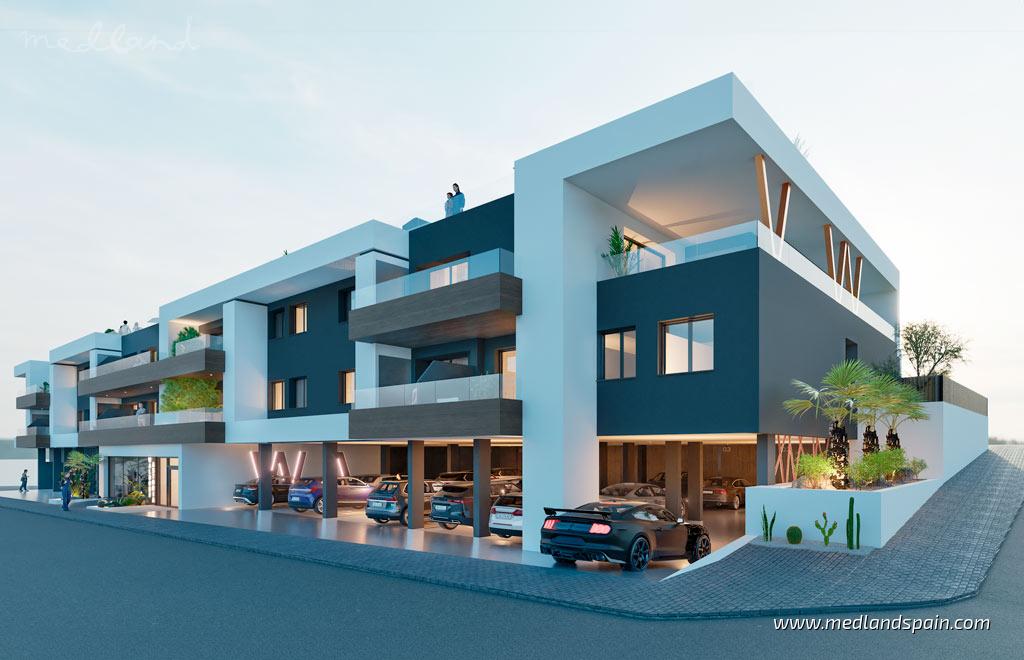Apartament w Benijofar, Alicante, Hiszpania 2 sypialnie, 61 mkw. nr 105129