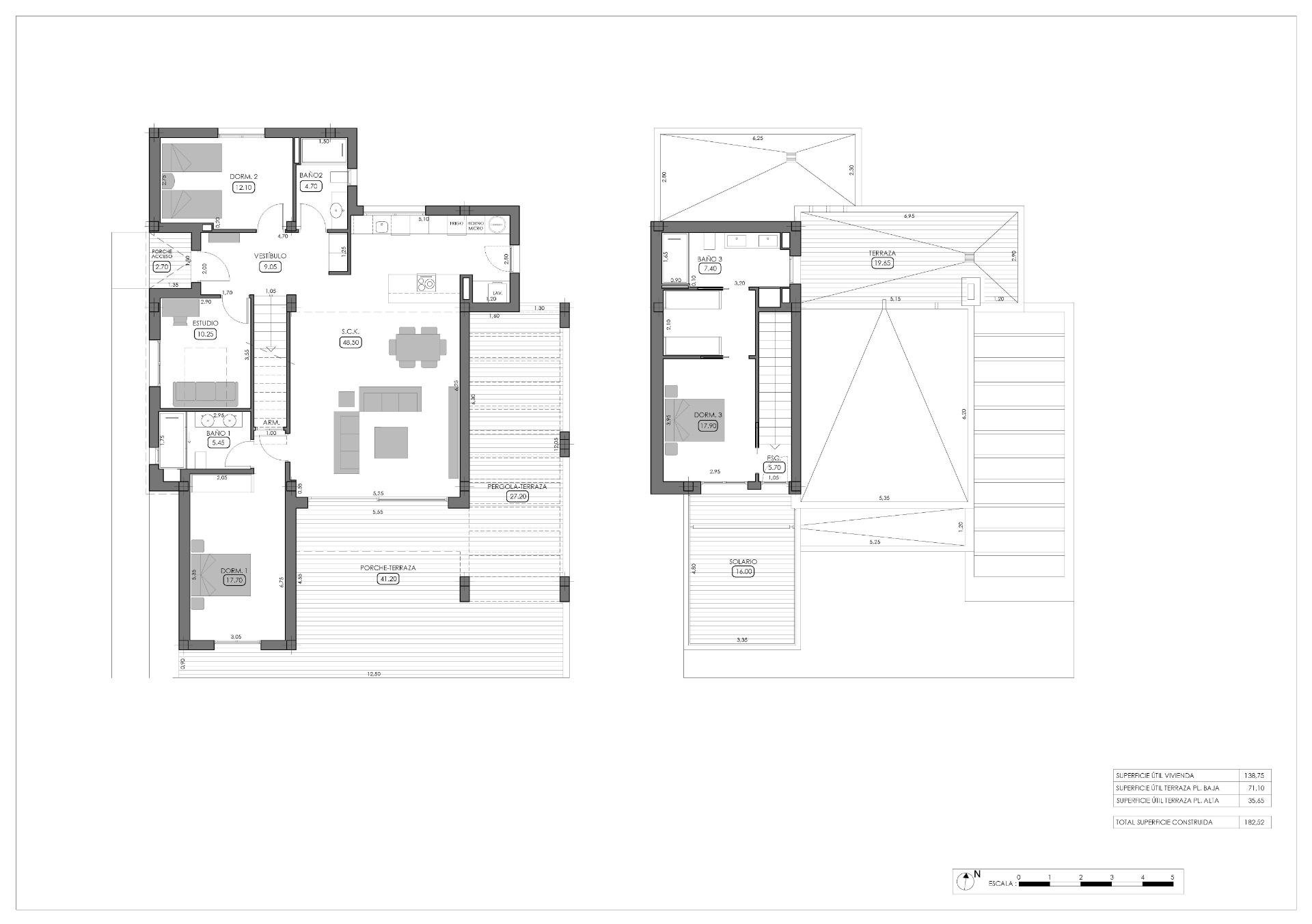 Villa i Algorfa, Alicante, Spanien 4 sovrum, 182 kvm. Nr. 194986