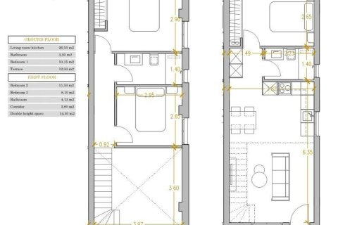 Duplex zum Verkauf Villamartin, Alicante, Spanien 3 Schlafzimmer, 93 m2 Nr. 135412 - Foto 12