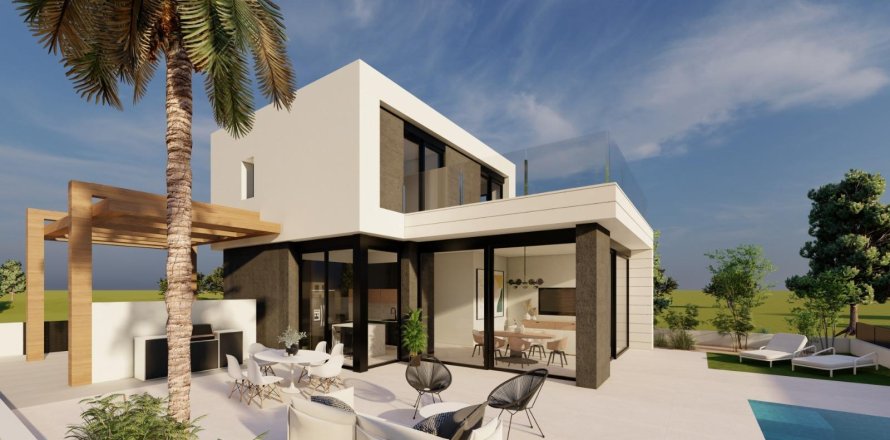 Huvila Pilar de la Horadada, Alicante, Espanja 3 makuuhuonetta, 130 m2 No. 134350