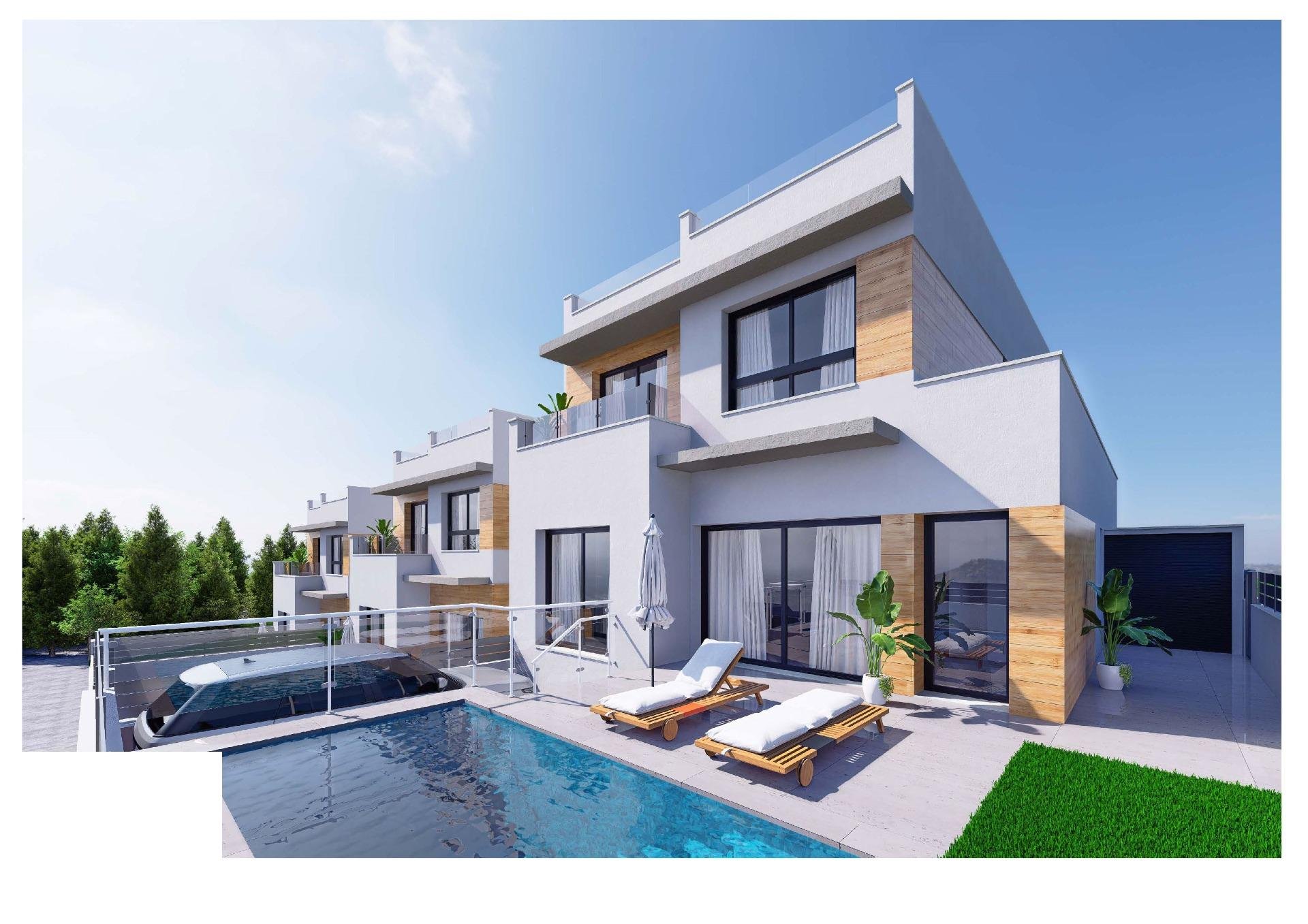 Huvila Ciudad Quesada, Alicante, Espanja 3 makuuhuonetta, 138 m2 No. 134346