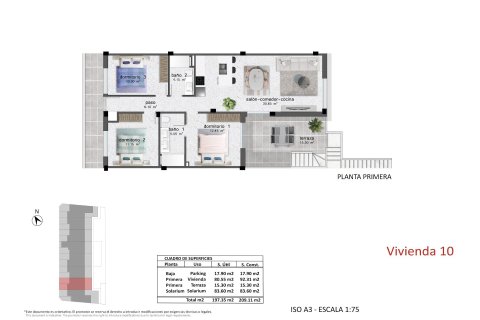 Bungalow in vendita Pilar de la Horadada, Alicante, Spagna 3 camere da letto, 99 mq. N° 134349 - foto 19
