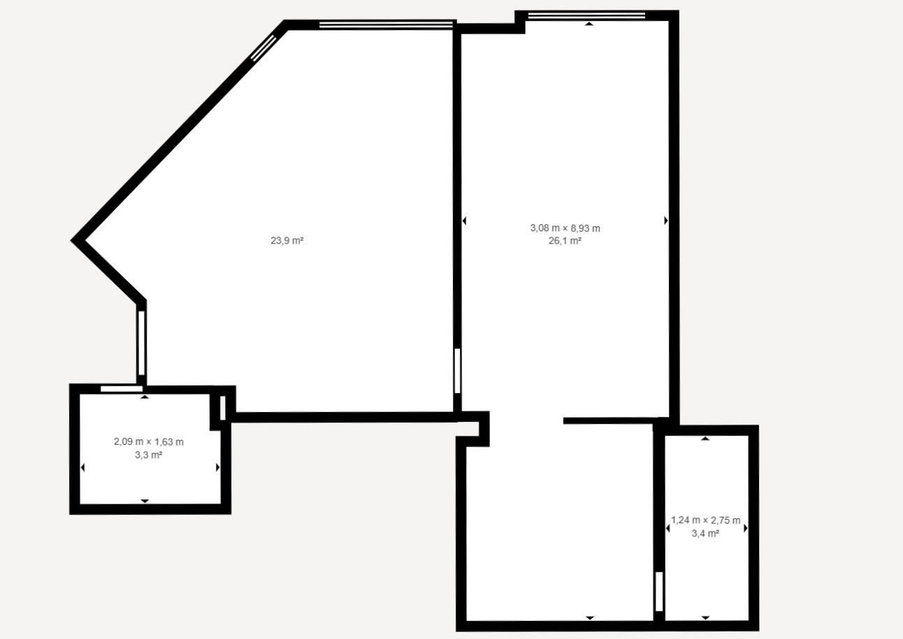 Propiedad comercial en Alicante, España 77 m2 No. 183103