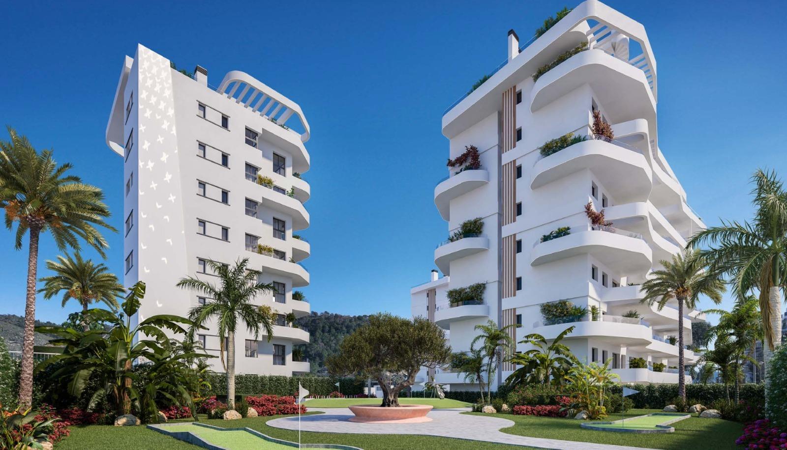 Lägenhet i Villajoyosa, Alicante, Spanien 1 sovrum, 67.59 kvm. Nr. 183104
