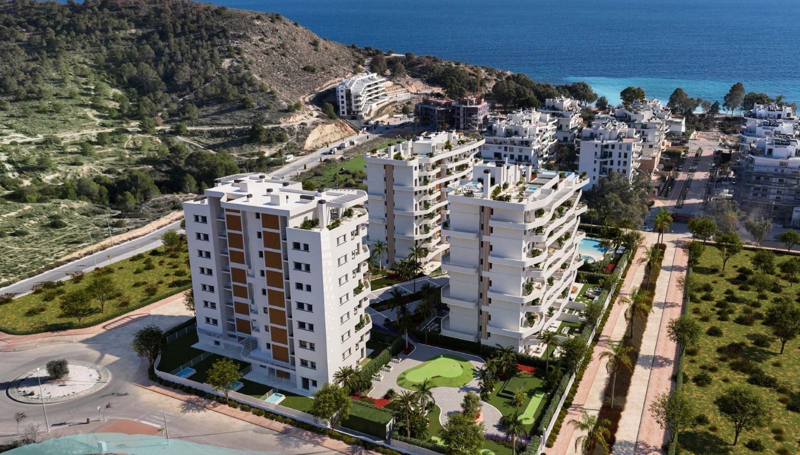 Lägenhet i Villajoyosa, Alicante, Spanien 1 sovrum, 67.59 kvm. Nr. 183104