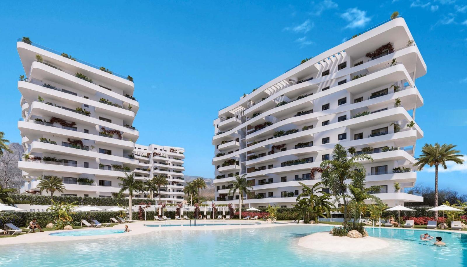 Lägenhet i Villajoyosa, Alicante, Spanien 1 sovrum, 67.59 kvm. Nr. 183104