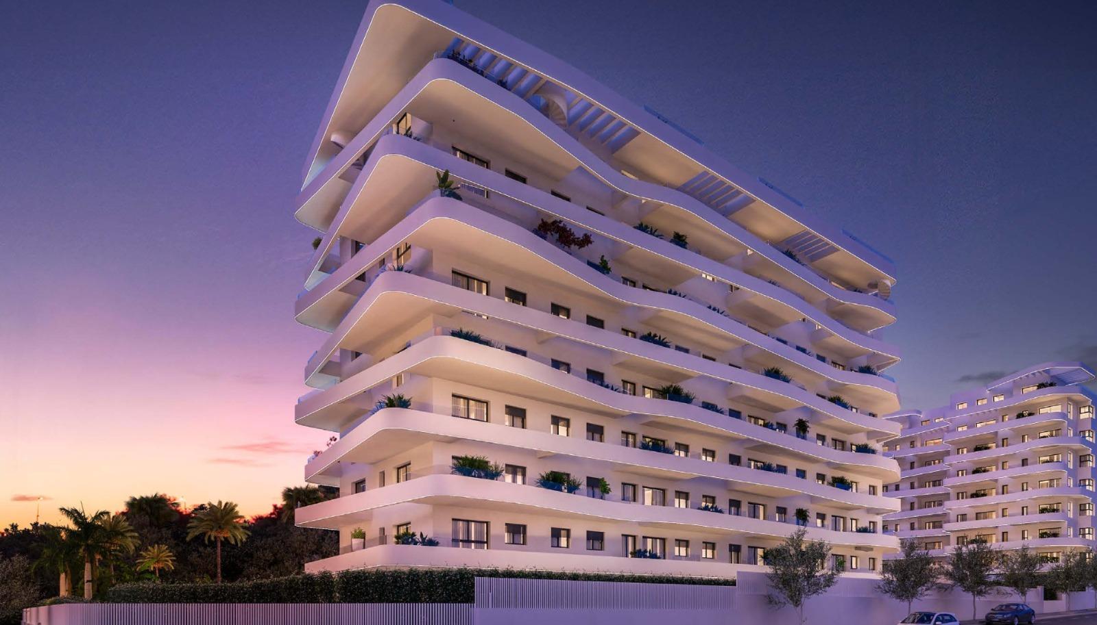 Appartamento a Villajoyosa, Alicante, Spagna 3 camere da letto, 118.06 mq. N° 183105
