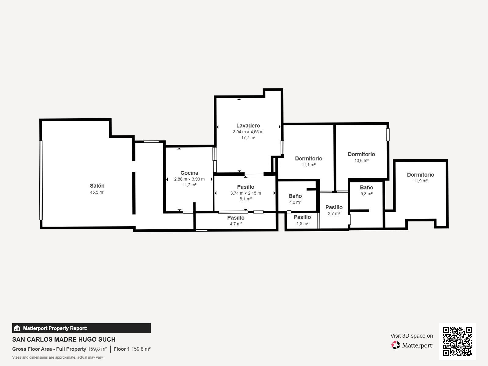 Huoneisto Alicante, Espanja 4 makuuhuonetta, 154 m2 No. 183107