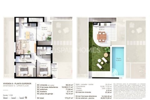 Dzīvoklis pārdošanā San Pedro del Pinatar, Murcia, Spānijā 3 istabas, 86 m2 Nr. 146810 - attēls 27