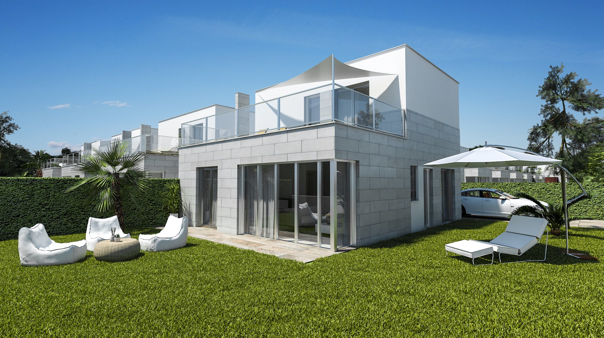 Villa à Los Alcazares, Murcia, Espagne 3 chambres, 106 m2 No. 110588