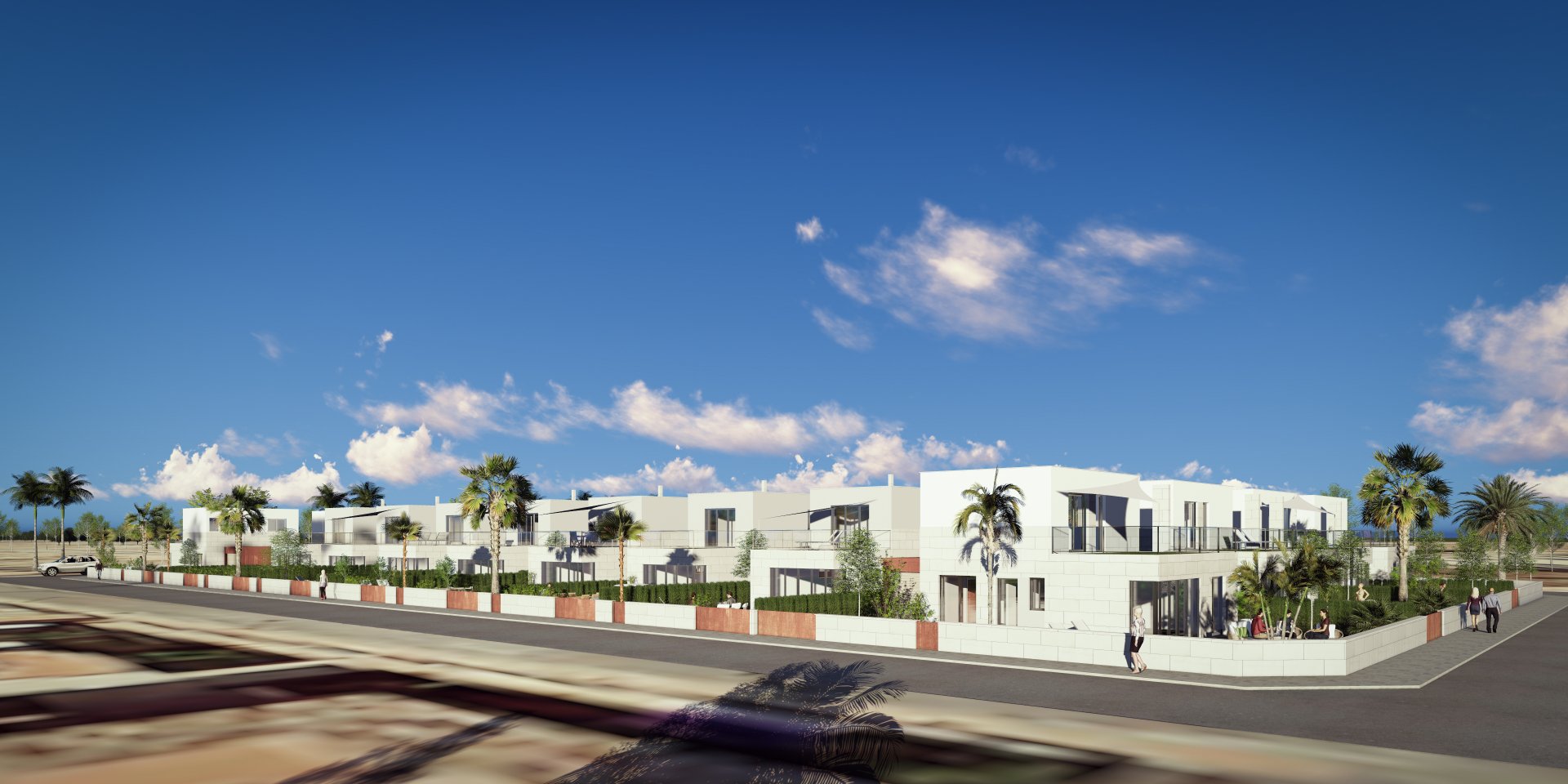 Villa à Los Alcazares, Murcia, Espagne 3 chambres, 106 m2 No. 110588