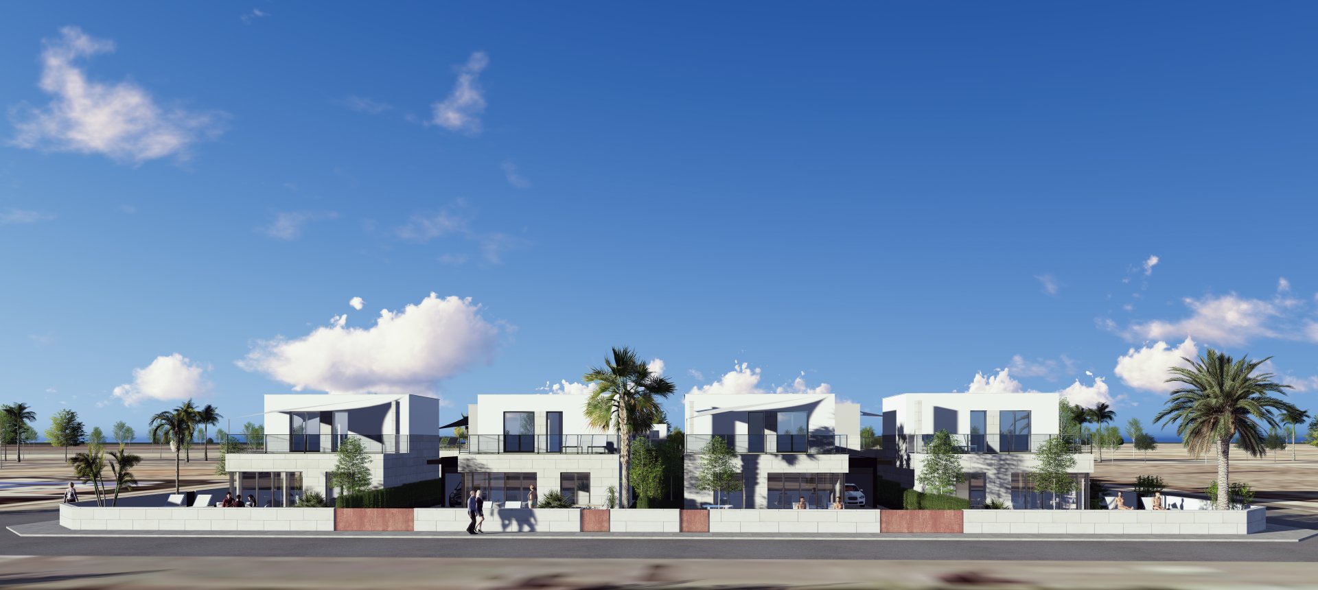 Villa à Los Alcazares, Murcia, Espagne 3 chambres, 106 m2 No. 110588