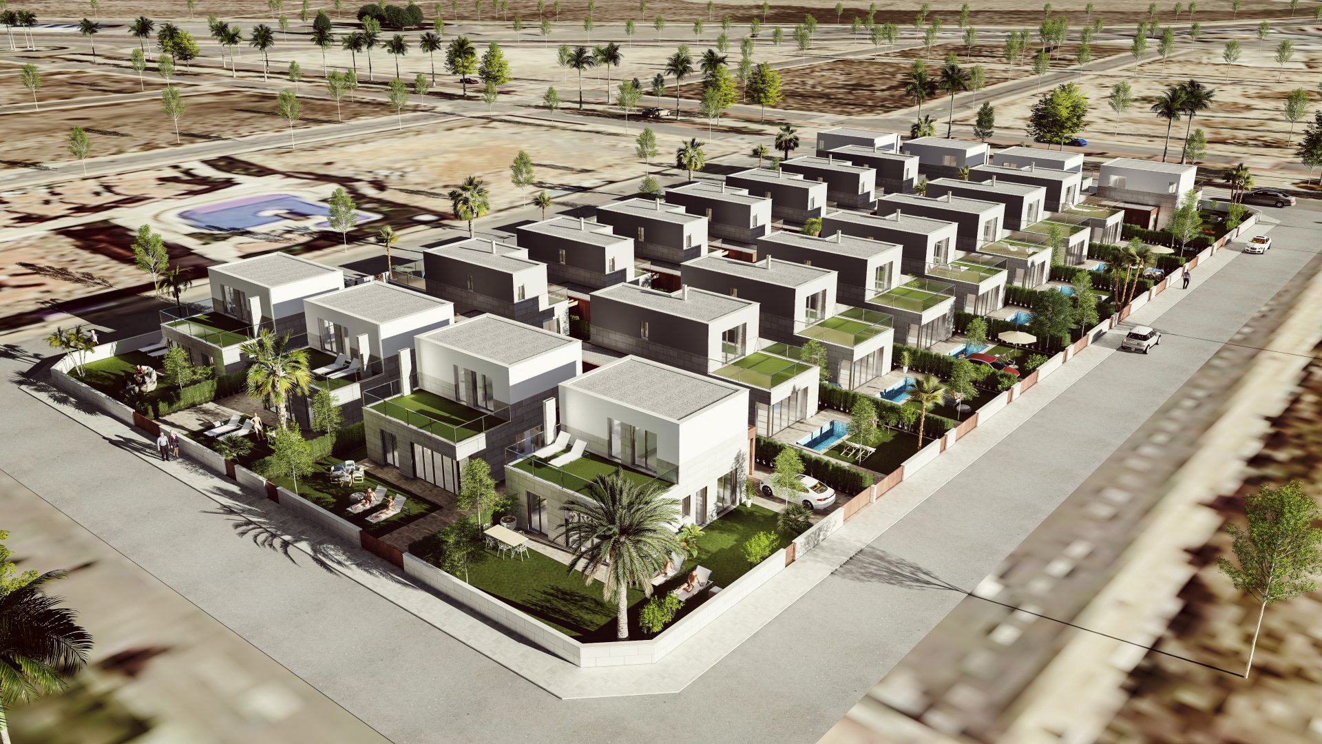 Villa à Los Alcazares, Murcia, Espagne 3 chambres, 106 m2 No. 110588