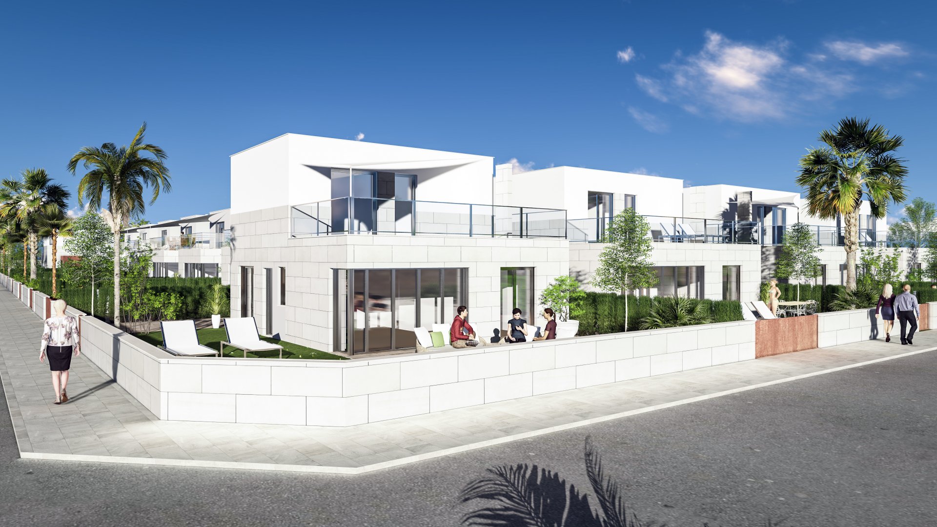 Villa à Los Alcazares, Murcia, Espagne 3 chambres, 106 m2 No. 110588