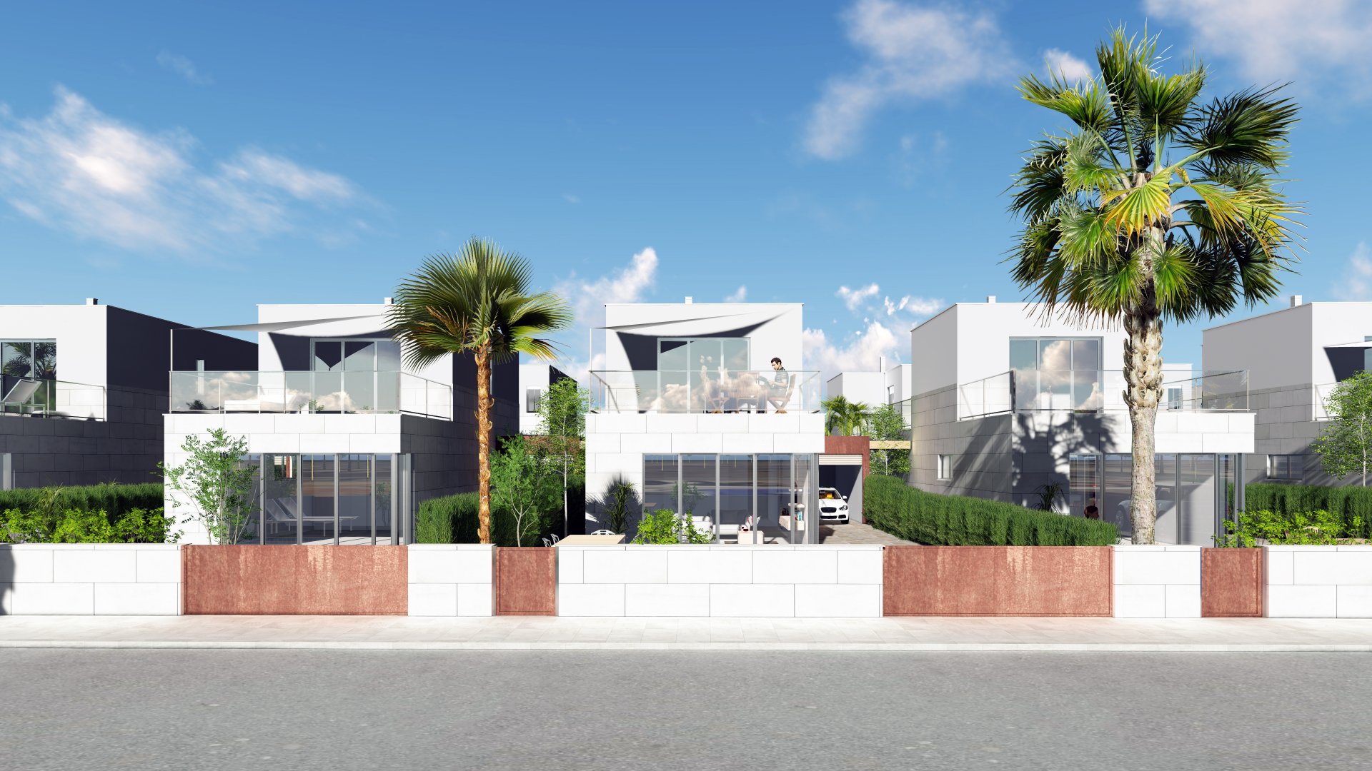 Villa à Los Alcazares, Murcia, Espagne 3 chambres, 106 m2 No. 110588