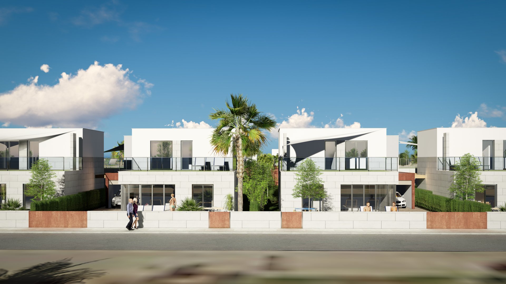 Villa à Los Alcazares, Murcia, Espagne 3 chambres, 106 m2 No. 110588