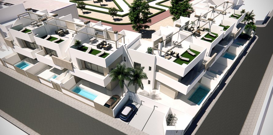 Bungalow in Pilar de la Horadada, Alicante, Spanien 2 Schlafzimmer, 93 m2 Nr. 164149