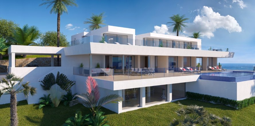 Villa Benitachell, Alicante, Spanien 6 sovrum, 394 kvm. Nr. 138218