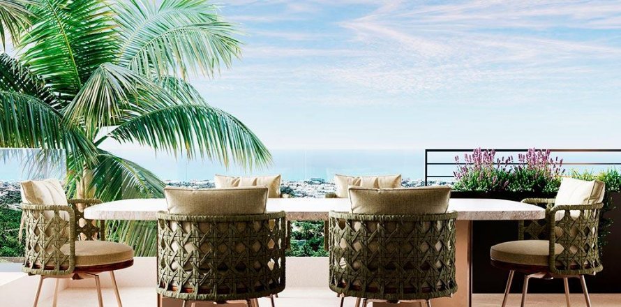 Apartament w Mijas, Malaga, Hiszpania 3 sypialnie, 174 mkw. nr 149823