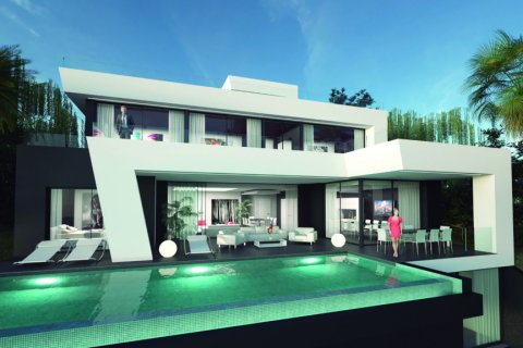 Villa i Benalmadena, Malaga, Spanien 4 sovrum, 935 kvm. Nr. 162739