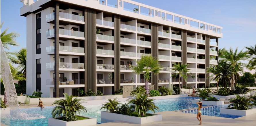 Lägenhet i Torrevieja, Alicante, Spanien 3 sovrum, 85 kvm. Nr. 137086