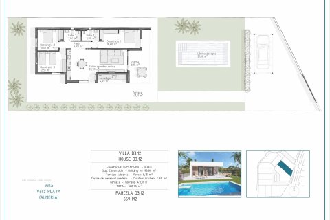 Villa for sale Vera, Almeria, Spain 3 bedrooms, 98 sq.m. No. 137612 - photo 12