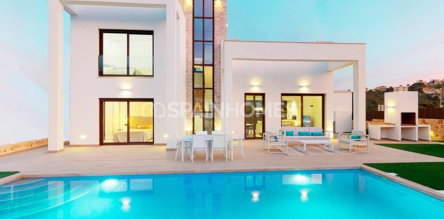Villa Finestrat, Alicante, Spānijā 5 istabas, 224 m2 Nr. 166865