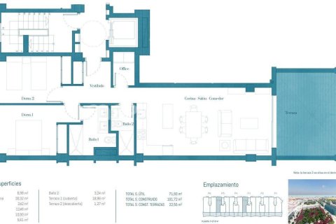 Huoneisto myytävänä Mijas, Malaga, Espanja, 1 makuuhuone, 65 m2 No. 166867 - kuva 17
