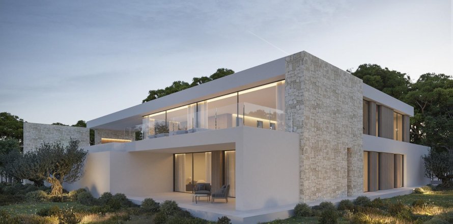 Villa i Moraira, Alicante, Spanien 4 sovrum, 360 kvm. Nr. 170199