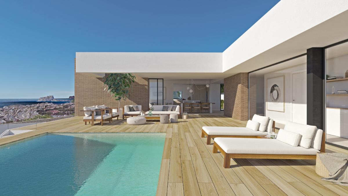 Villa a Benitachell, Alicante, Spagna 3 camere da letto, 615 mq. N° 80764