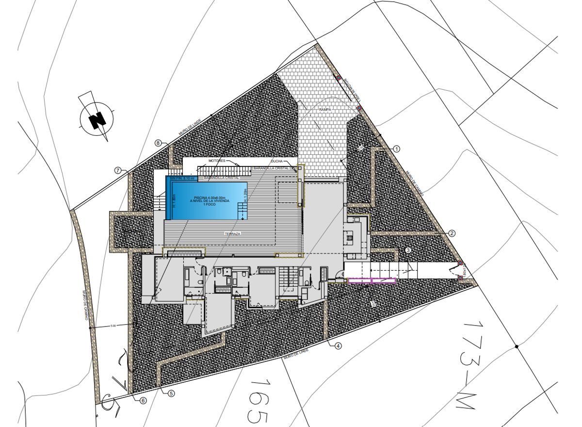 Villa a Benitachell, Alicante, Spagna 3 camere da letto, 615 mq. N° 80764