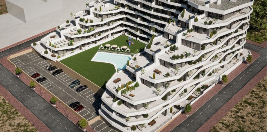Penthäuser San Miguel de Salinas, Alicante, Spanien 2 Schlafzimmer, 65 m2 Nr. 112650