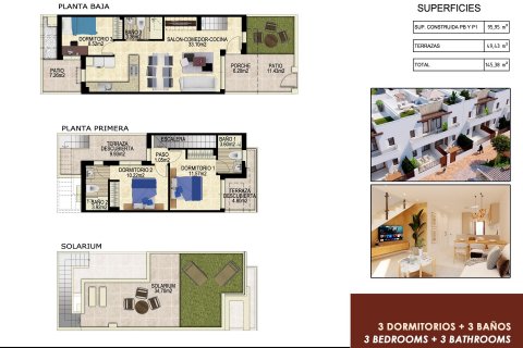 Townhouse for sale Vistabella, Alicante, Spain 3 bedrooms, 95 sq.m. No. 112642 - photo 8