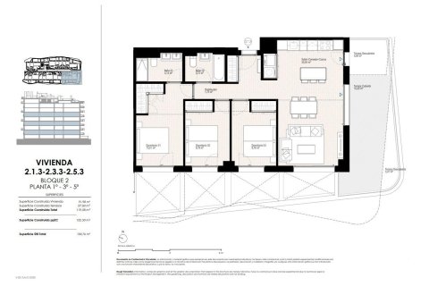 Huoneisto myytävänä Villajoyosa, Alicante, Espanja, 3 makuuhuonetta, 122 m2 No. 138038 - kuva 17