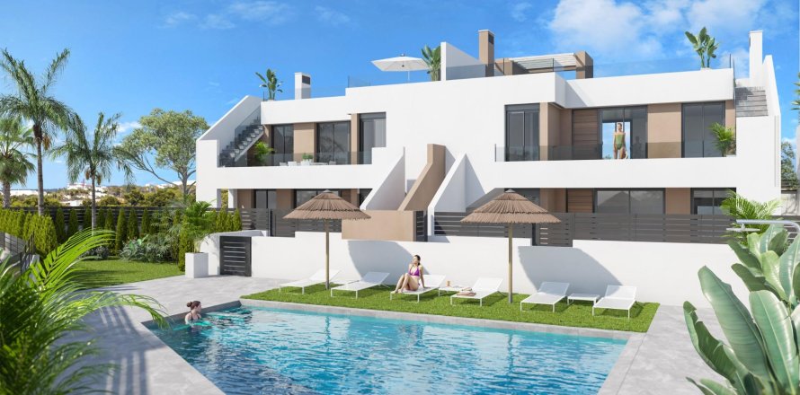 Bungalow i Almeria, Spanien 3 sovrum, 94 kvm. Nr. 141753