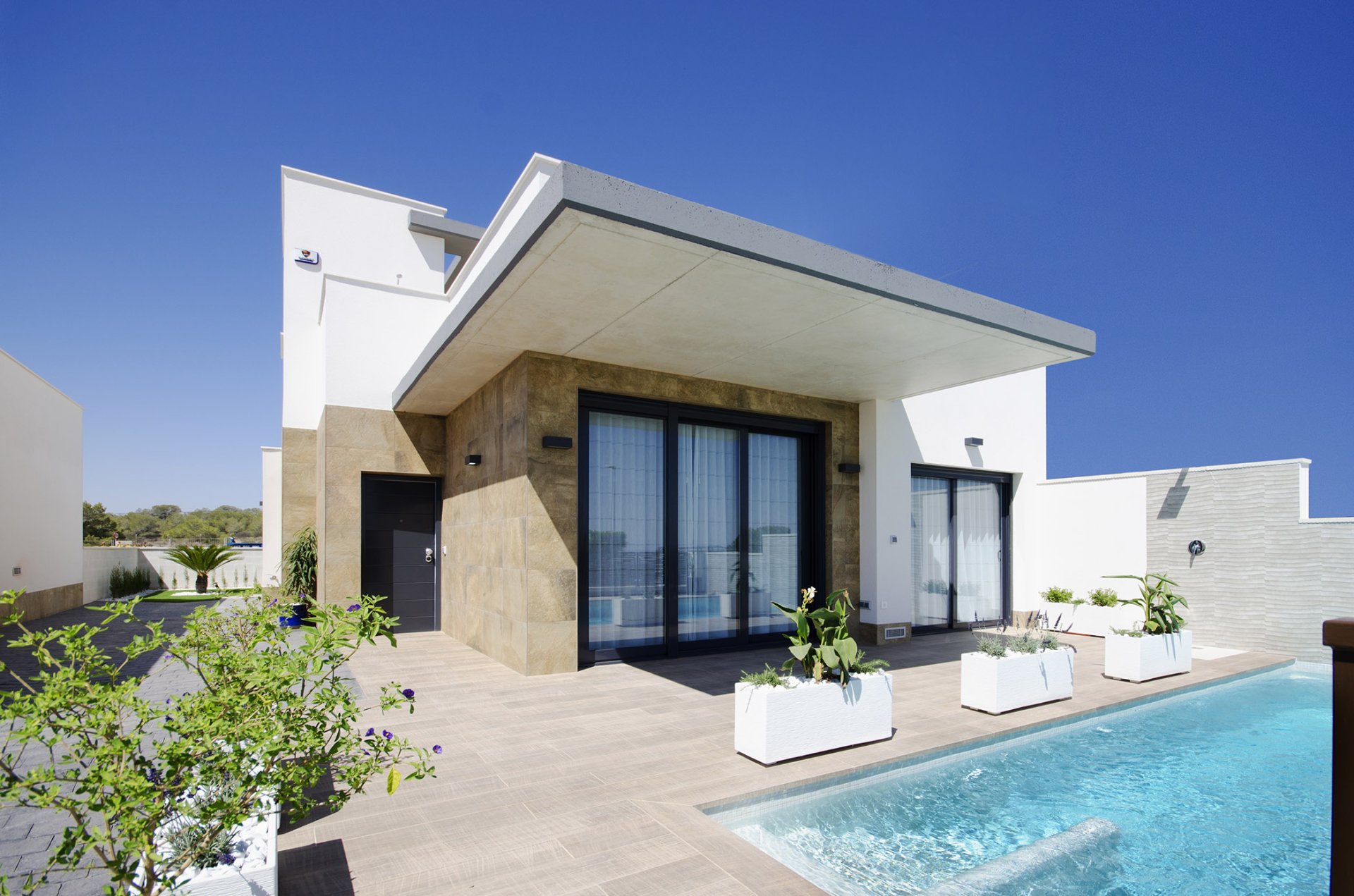 Villa a San Miguel de Salinas, Alicante, Spagna 4 camere da letto, 135 mq. N° 136380
