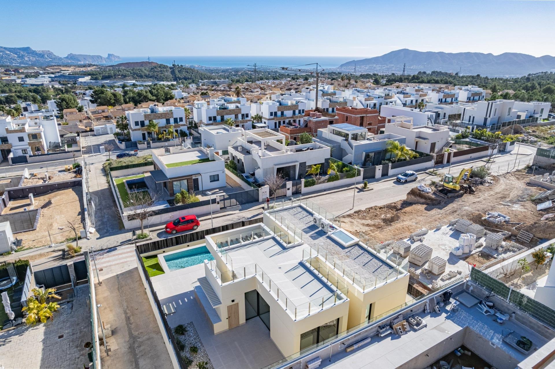 Villa a Polop, Alicante, Spagna 4 camere da letto, 200 mq. N° 155575