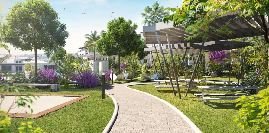 Apartment in Estepona, Malaga, Spain 4 bedrooms, 118 sq.m. No. 162161