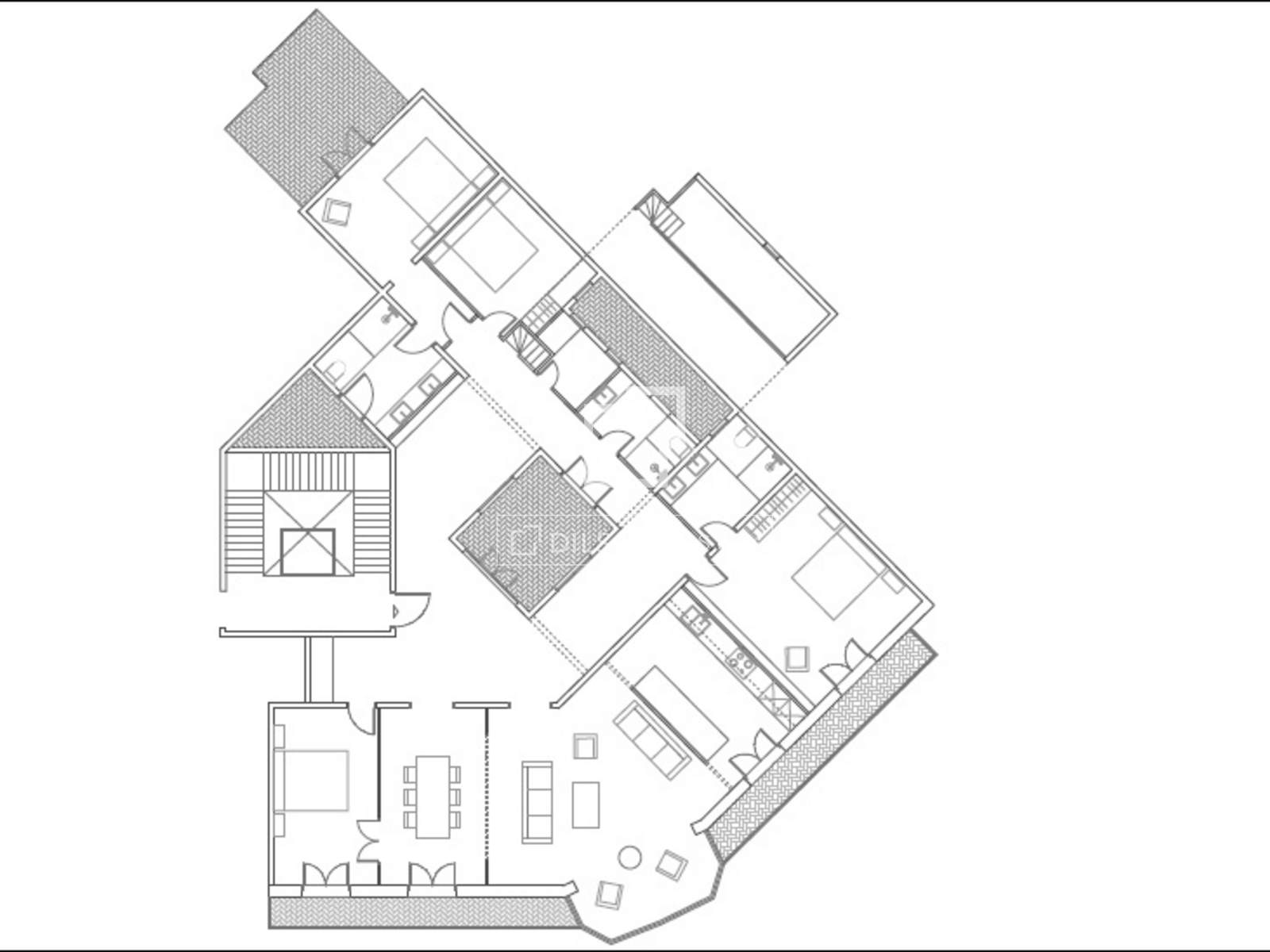 Apartment à Barcelona, Espagne 4 chambres, 227 m2 No. 192839