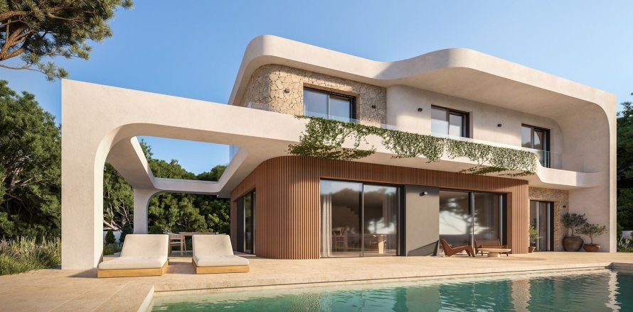 Villa i Javea, Alicante, Spanien 4 sovrum, 478 kvm. Nr. 155185