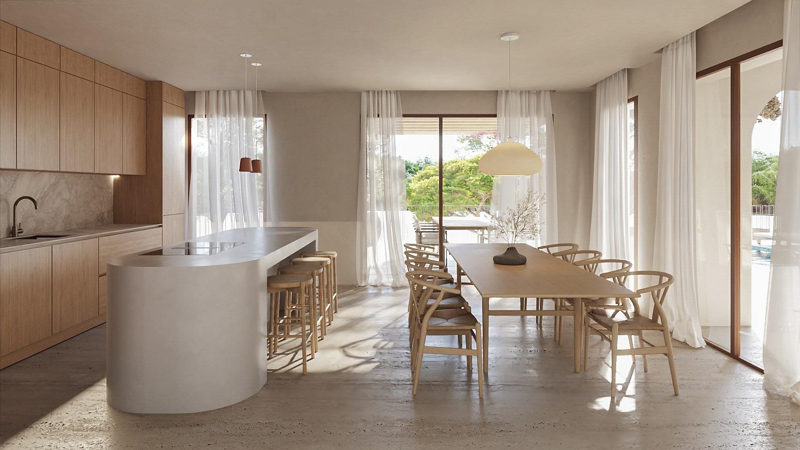 Villa a Benissa, Alicante, Spagna 3 camere da letto, 227 mq. N° 155182