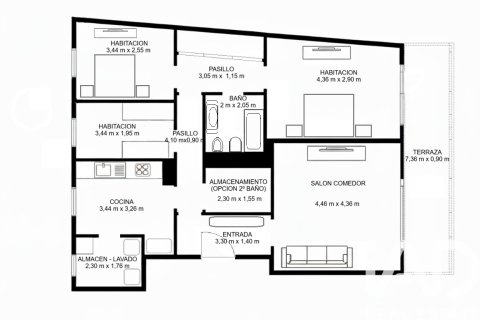 Wohnung zum Verkauf in Barcelona, Spanien 3 Schlafzimmer, 97 m2 Nr. 192243 - Foto 26