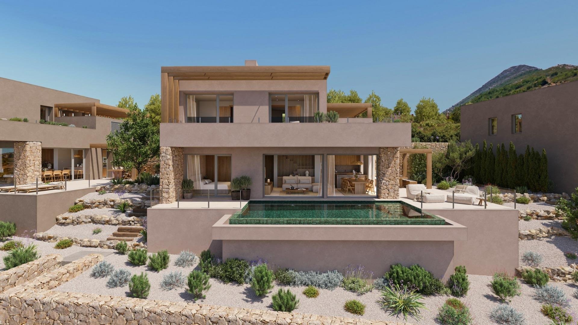 Villa a Lliber, Alicante, Spagna 3 camere da letto, 291 mq. N° 192880