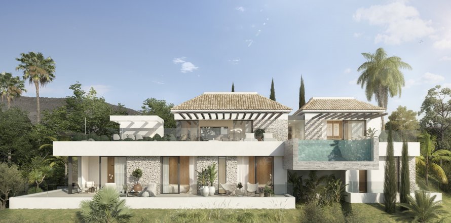 Villa Mijas, Malaga, Spagna 4 camere da letto, 233 mq. N° 135724