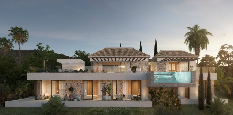 Villa a Mijas, Malaga, Spagna 4 camere da letto, 233 mq. N° 135724